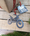 Trials Motorcycle Christmas Ornament