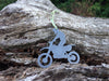 Dirt bike Boy Ornament - Burke Metal Work