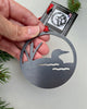 Loon Christmas Ornament, Personalized Gift, Metal Christmas Ornament, Loon Decor