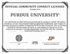 Purdue University Graduation Cap Christmas Ornament