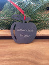 Apple Christmas Ornament