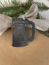 Beer Drinking Mug Metal Ornament