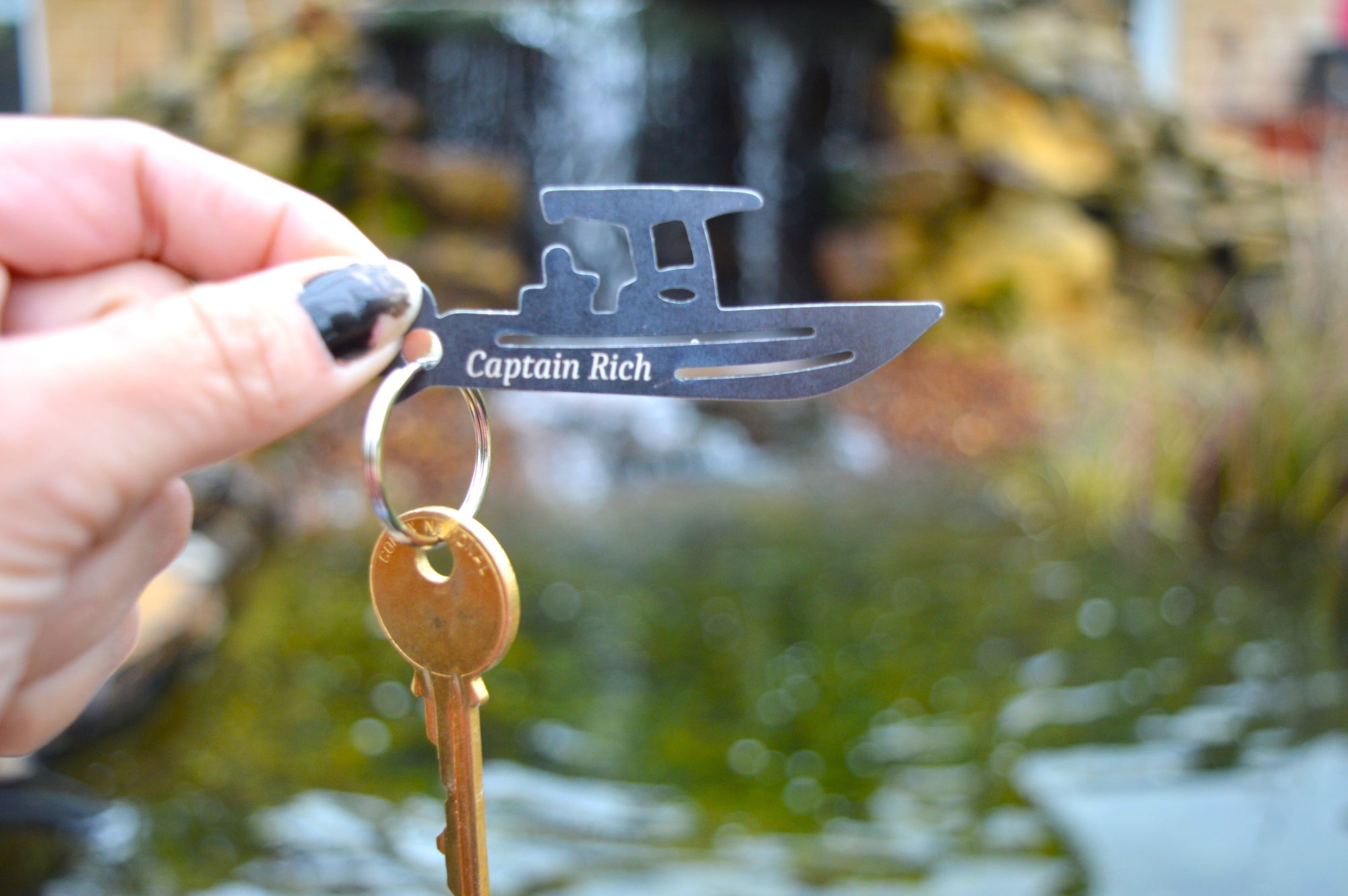 Boat Keychain – Burke Metal Work
