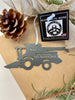 Combine Harvester Ornament Personalized