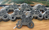 Farm Tractor Metal Ornament