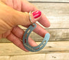 Horseshoe Keychain Personalized