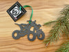 ATV, 4 wheeler, Quad Metal Ornament