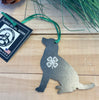 4-H Dog Christmas Ornament