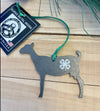 4-H Dairy Goat Christmas Ornament