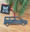 Minivan Metal Ornament