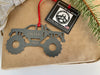 Monster Truck Ornament, Personalized