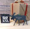 Moose Christmas Ornament