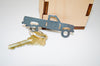 Pickup Truck Keychain