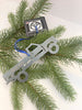 Pickup Truck Ornament, Off Road Tires