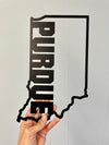 Purdue Metal Wall Art