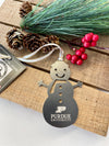 Purdue University Snowman Christmas Ornament