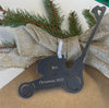 Push Mower Metal Ornament