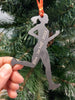 Girl Runner Metal Ornament - Burke Metal Work
