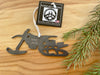 Snow Dirt Bike Ornament