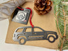SUV Metal Ornament