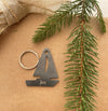 Sailboat Keychain Personalized