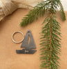 Sailboat Keychain Personalized