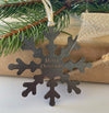 Snowflake Christmas Ornament