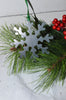 Snowflake Christmas Ornament