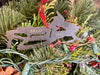 Snowmobile Metal Ornament