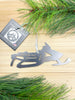Snowmobile Metal Ornament