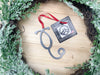 Doctor / Nurse Stethoscope Metal Ornament - Burke Metal Work