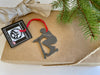 Stunt Scooter Metal Ornament