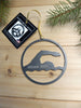 Swimmer Metal Ornament - Burke Metal Work