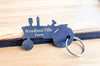 Tractor Keychain Personalized