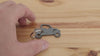 UTV keychain, 2 seater sport utility, side by side, SXS, backpack charm, zipper pull, Personalized Gift