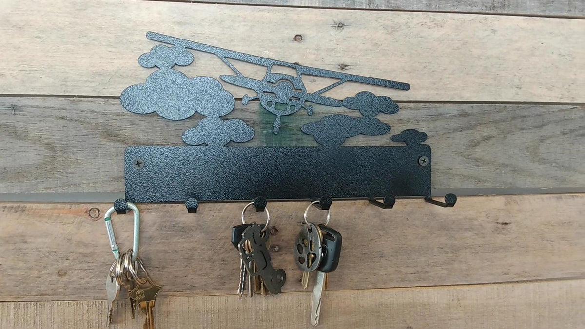Burke Metal Work Airplane Key Holder