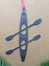 Double Kayak Ornament - Burke Metal Work