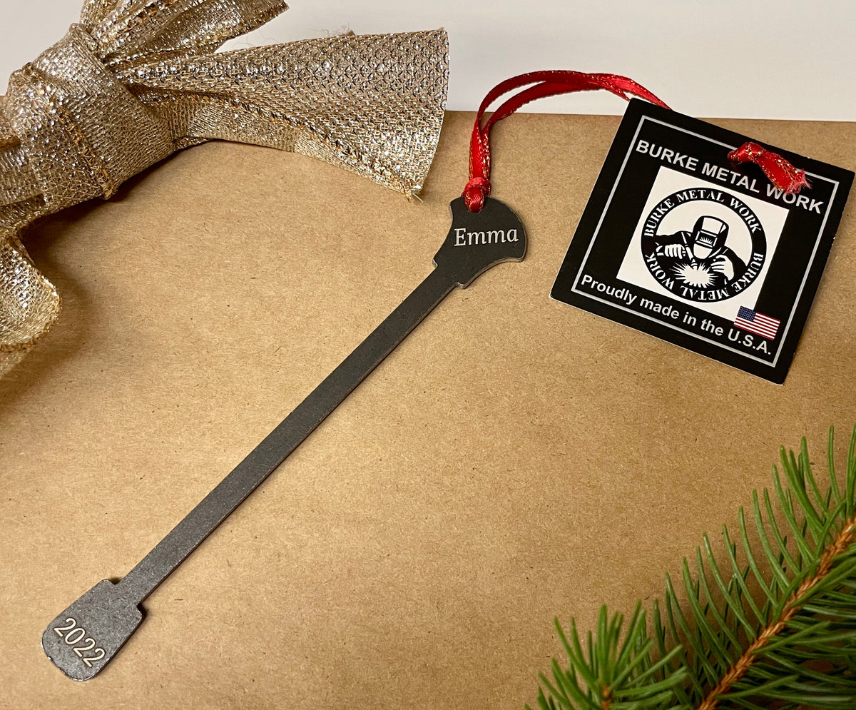 Twirling Baton Christmas Ornament, Personalized – Burke Metal Work