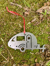 Tear Drop Camper Ornament - Burke Metal Work