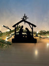 Metal Nativity Scene
