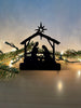 Metal Nativity Scene