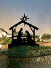 Metal Nativity Scene
