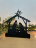 Metal Nativity Scene