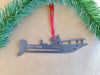 Fishing Boat Christmas Ornament