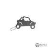 UTV keychain, backpack charm, zipper pull, 2 seater, sport, side by side, SXS