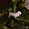 Basset Hound Dog Metal Ornament - Burke Metal Work
