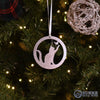 Cat Metal Ornament - Burke Metal Work