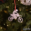 Dirt bike Girl Ornament - Burke Metal Work