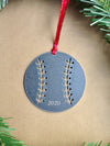 Baseball Metal Ornament