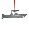 Boat, Center Console Metal Ornament - Burke Metal Work